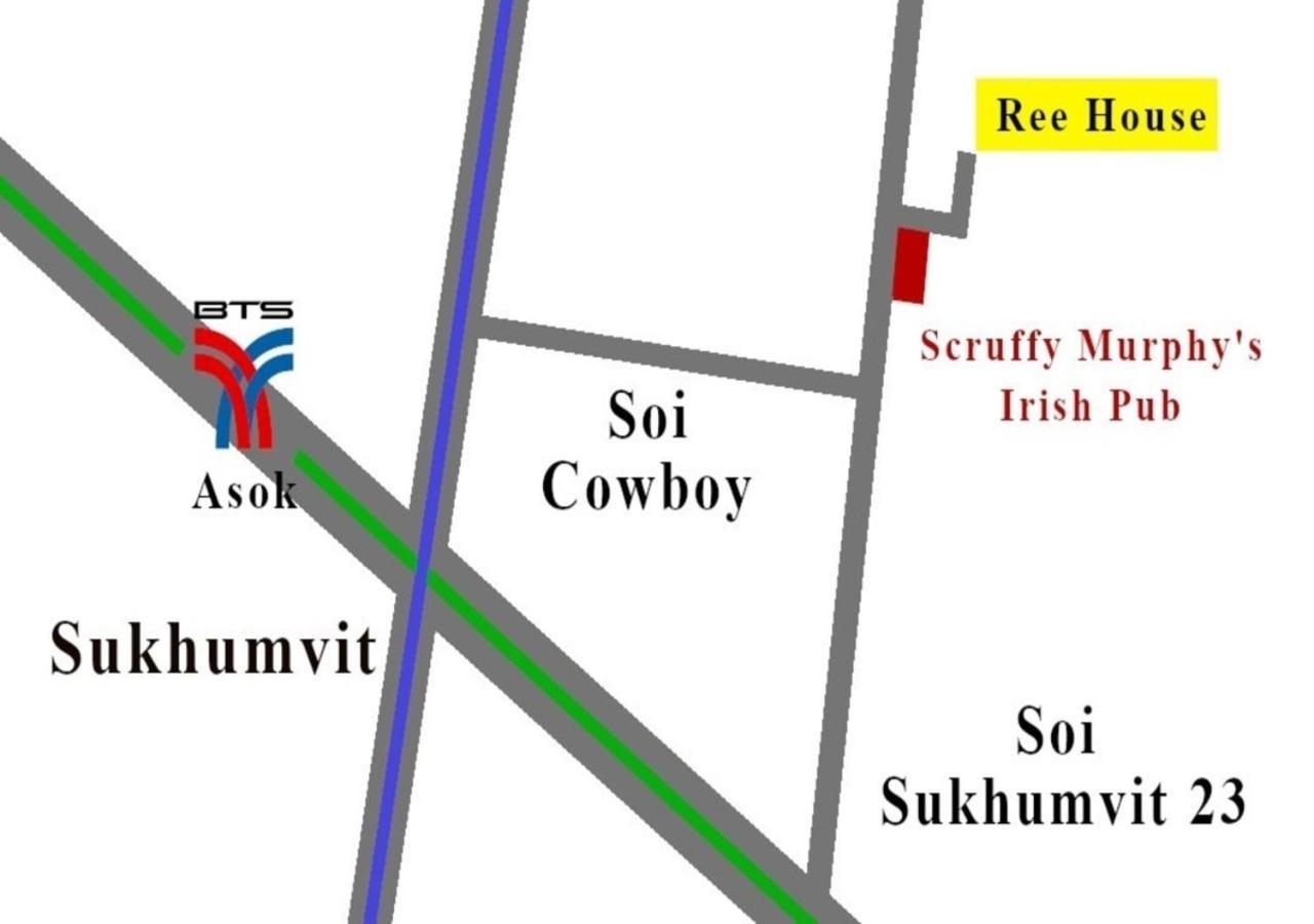 Hotel Reehouse@Soi Cowboy/Asoke Bts Bangkok Exterior foto