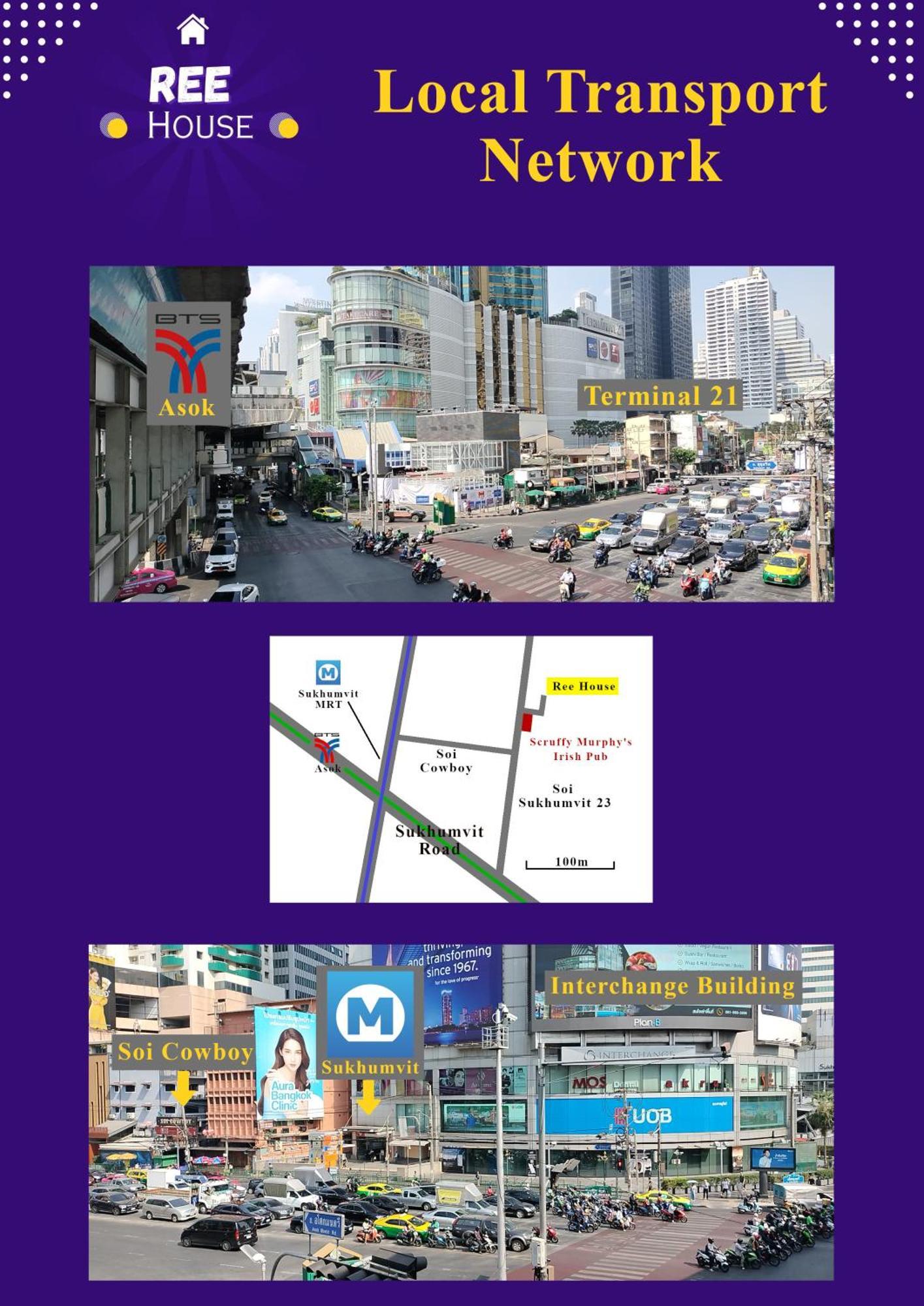 Hotel Reehouse@Soi Cowboy/Asoke Bts Bangkok Exterior foto